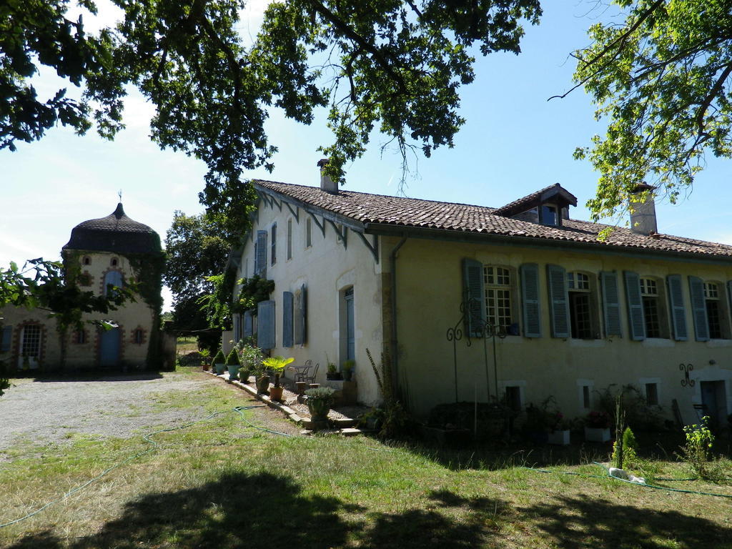 Chambres Et Table D'Hotes Manoir Capcazal De Pachiou Mimbaste 외부 사진